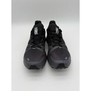 ON Cloudsurfer Trail Women's Size 10 Waterproof Black Comfort Running Sneakers